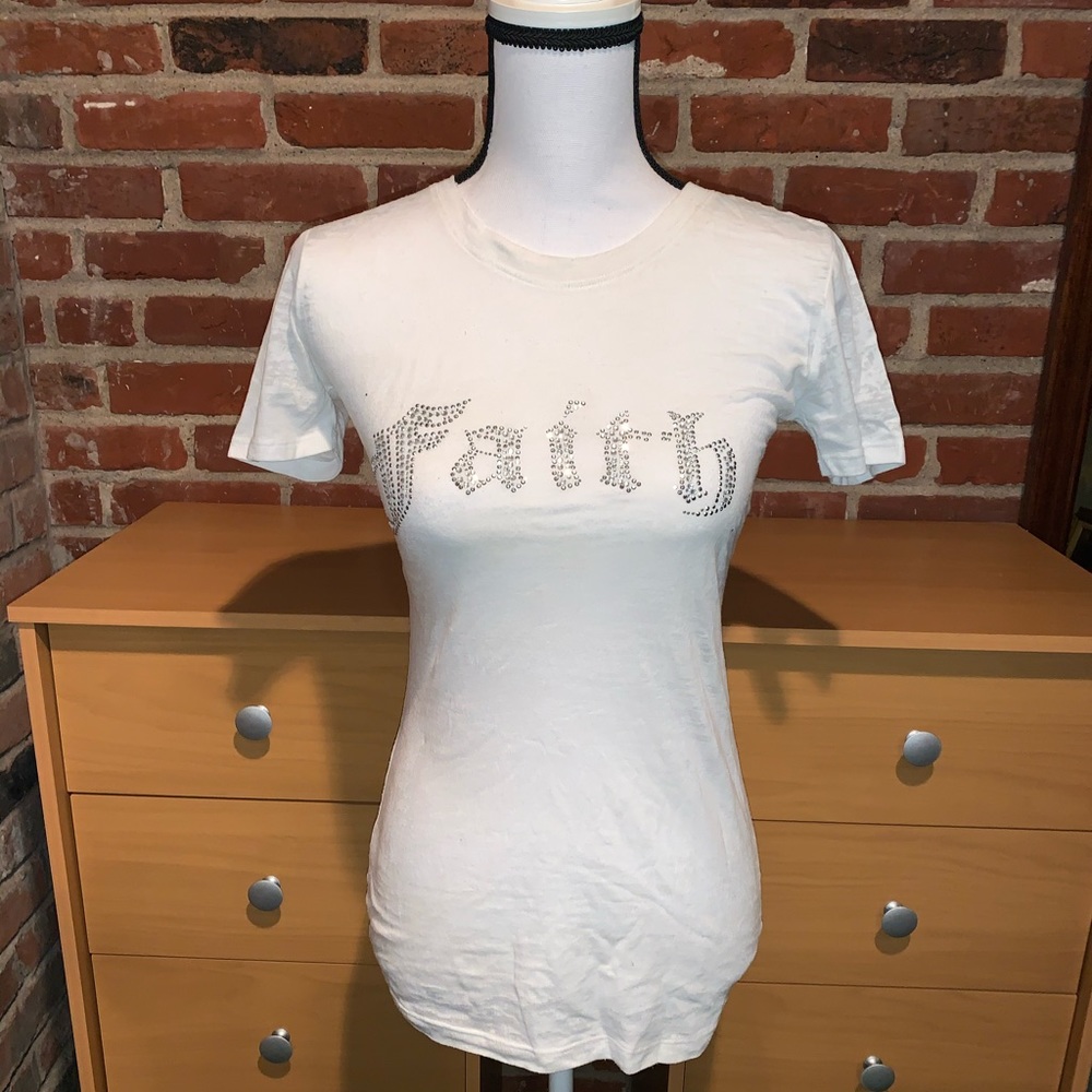 Art Vandelay White Angel Wing T-Shirt